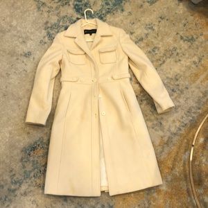 Women’s winter white trench